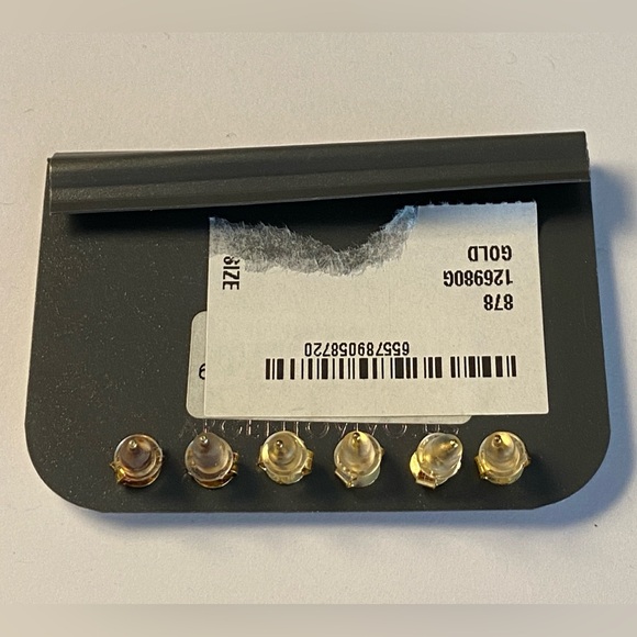 Set of 3 Argento Vivo Stud Earrings – Sterling Silver, 18K Gold Plated (NWT) - Picture 7 of 7